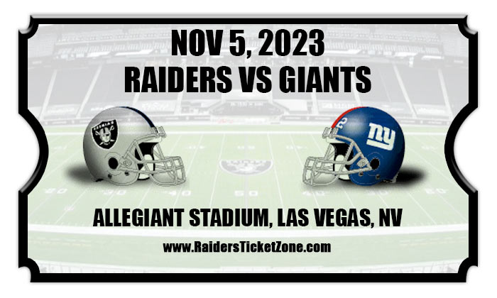 2023 Raiders Vs Giants