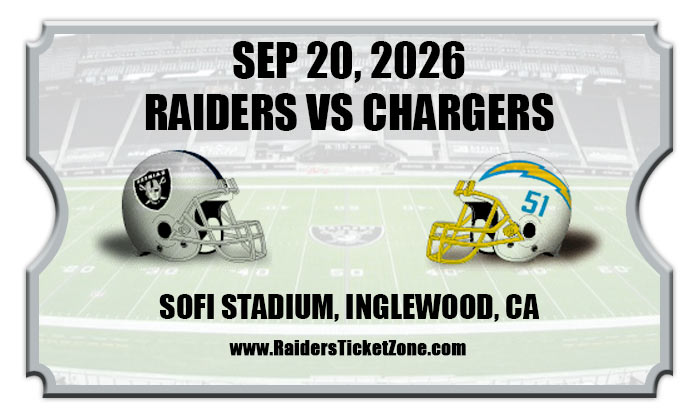 2026 Raiders Vs Chargers