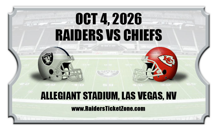 2026 Raiders Vs Chiefs