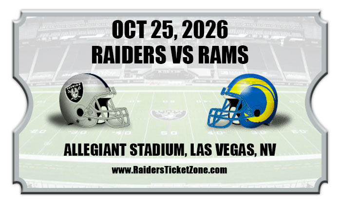 2026 Raiders Vs Rams