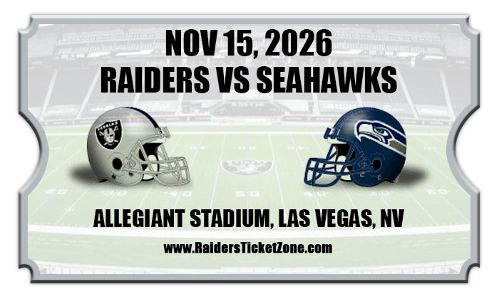 2026 Raiders Vs Seahawks