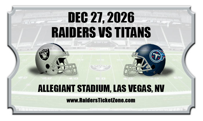 2026 Raiders Vs Titans