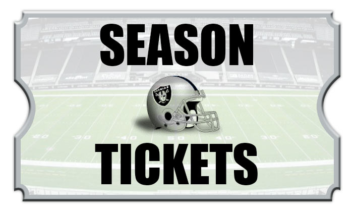 Las Vegas Raiders Season Tickets